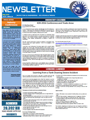 NEWSLETTER MAY 2016